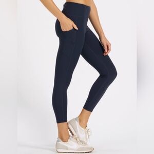 Vuori Navy Leggings